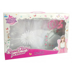 Tündérszett (szoknya, szárny, ékszerek, varázspál Jelmez kiegészítők REGIO