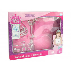 Tündérszett (szoknya, szárny, ékszerek, varázspálca) Jelmez kiegészítők REGIO