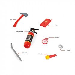 Tűzoltó játékszett 9933-3 Jelmez kiegészítők REGIO