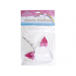 Unikornis fejdísz - univerzális méret Jelmez kiegészítők Funny Fashion