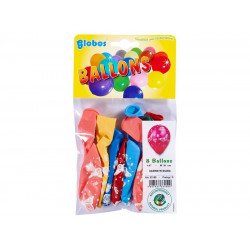 Lepkés lufi, 8 db 33150 Lufi REGIO