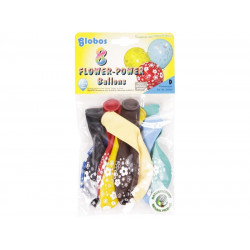 Virágos lufi, 8 db 33950 Lufi REGIO