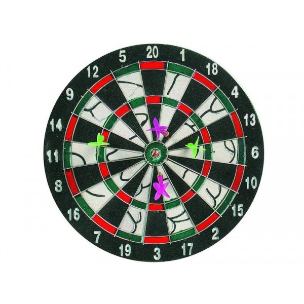 Dartstábla 4 dobónyillal 28cm. DB-2012