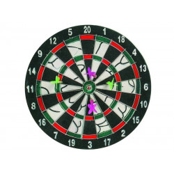 Dartstábla 4 dobónyillal 28cm. DB-2012 Biliárd, csocsó, darts REGIO
