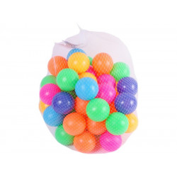 Kislabda 50 darabos készlet hálóban - 6, 5 cm Gumilabda REGIO