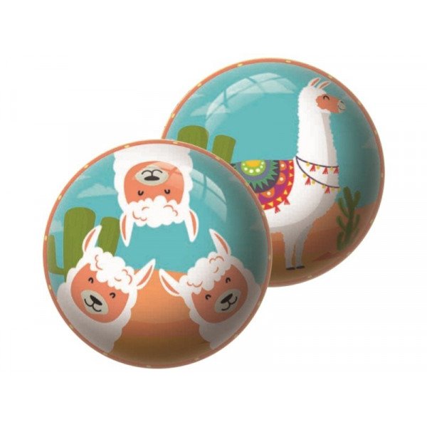 Labda 15 cm - Unikornis és láma 1414