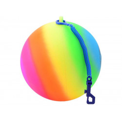 Szivárvány labda madzaggal Gumilabda REGIO
