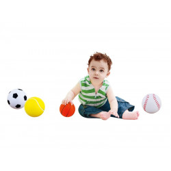 Szivacslabda SY04-96881W/4 Pattogó és szivacslabda REGIO