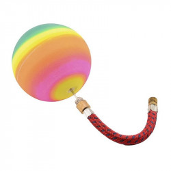 Szivárvány színű labda, 8 cm 3 db/csomag 29626