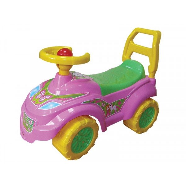 Ráülős autó - rózsaszín 0793