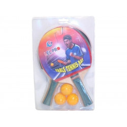 2 pp.ütő+3labda PB-SH006 Pingpong, tollas, tenisz szett REGIO