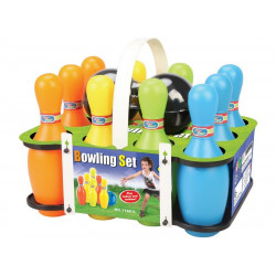 Kugli szett (10 fa + 2 labda) 730400251 Sportszer, labda REGIO