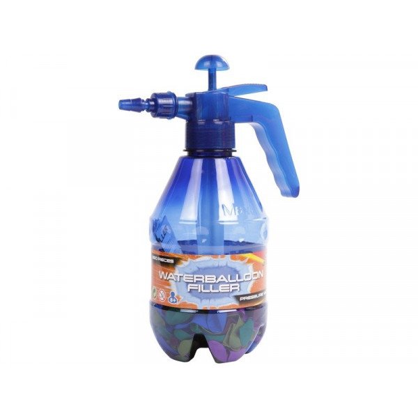 Vízbomba töltő 250db neon színű vízbombával 29454