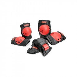 Sport védőfelszerelés fiúknak, 6 részes, 3 méret Sportszer, labda REGIO