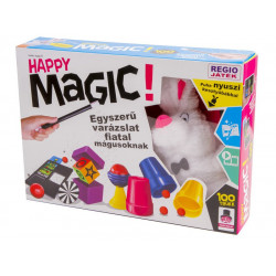 Happy Magic - első bűvészdobozom 1900 Bűvészkedés REGIO