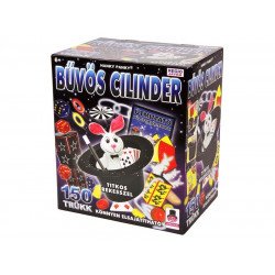 Magic Show bűvészdoboz - 150 trükk cilinder Bűvészkedés REGIO