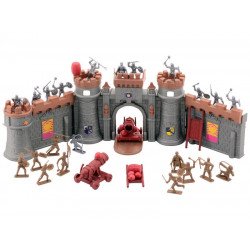 Középkori vár játék szett 26795 Katonai és rendőr készlet REGIO