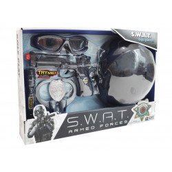 Rendőr fegyverszett zseblámpával 810301742 Katonai és rendőr készlet REGIO