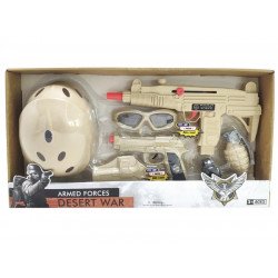 Sivatagi katona szett Katonai és rendőr készlet REGIO