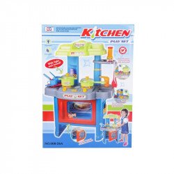 Játékkonyha világítással - kék Konyha, háztartás REGIO