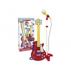 Elektromos gitár és mikrofonállvány Billentyűs Bontempi