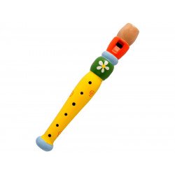 Színes fa furulya  06RP-123S Fúvós REGIO