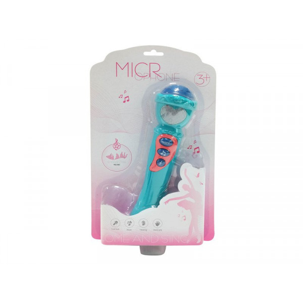 Zenélő, világító mikrofon 420500308