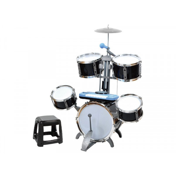 2IN1 fekete Jazz dob és szintetizátor  420400498