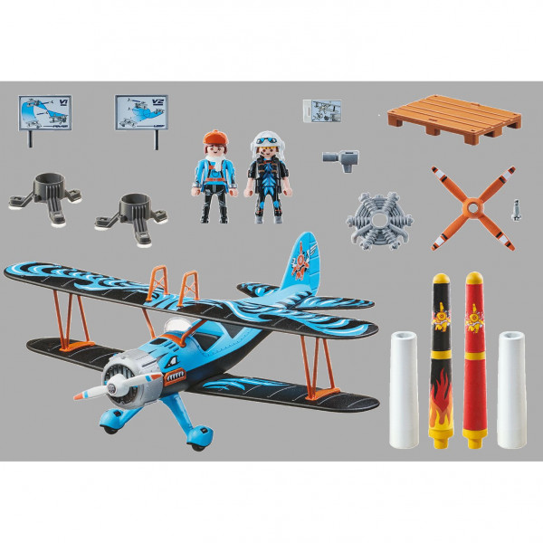 Playmobil 70831: Air Stuntshow Főnix kétfedelű