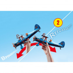 Playmobil 70831: Air Stuntshow Főnix kétfedelű