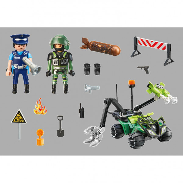 Playmobil 70817: Starter Pack Rendőrség veszélyes