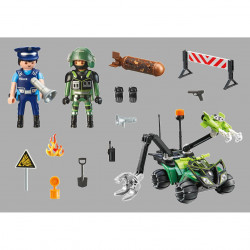 Playmobil 70817: Starter Pack Rendőrség veszélyes City Playmobil