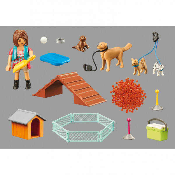 Playmobil 70676: Ajándékszett Kutyakiképzés