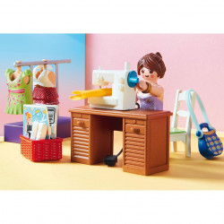 Playmobil 70208: Hálószoba varrósarokkal