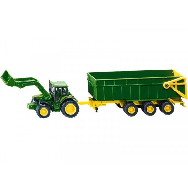 John Deere traktor utánfutóval 1843