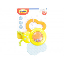 Pillangó csörgő bébijáték Csörgő, rágóka Winfat