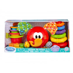 Elefántos játékszett 4088282 Bébijáték, kellék Playgro