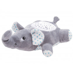 Plüss elefánt bébijáték, zenél, világít 619901364 Bébijáték, kellék REGIO
