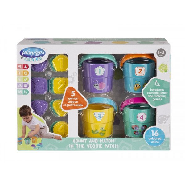 Számoló, szortirozó játék - Zöldségek 4088175