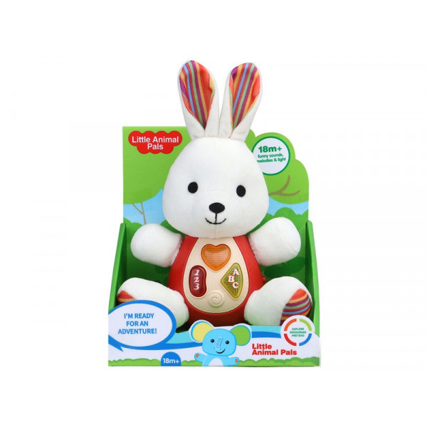 Zenélő, világító altató nyuszi 619902090