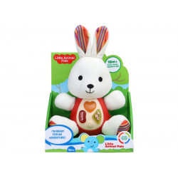 Zenélő, világító altató nyuszi Bébijáték, kellék REGIO