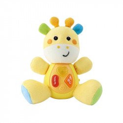 Zenélő, világító altató zsiráf Bébijáték, kellék REGIO