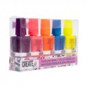 Create it! Neon körömlakk 5 db/csomag   84514