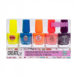 Create it! Neon körömlakk 5 db/csomag   84514