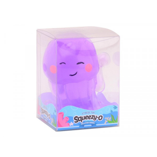 Átlátszó stresszoldó polip, 4 szín 24482