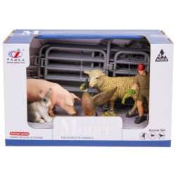 Háziállat játékszett, 2 féle 820403136 Állatfigura, állatszett REGIO