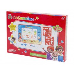 Cocomelon vizes rajzolótábla sablonokkal CO445001 Festés, színezés, rajzolás REGIO