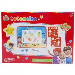 Cocomelon vizes rajzolótábla sablonokkal CO445001 Festés, színezés, rajzolás REGIO
