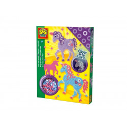 Vasalható gyöngy szett - unikornisok, 1200 db 061 Gyöngy, gyöngyfűző SES