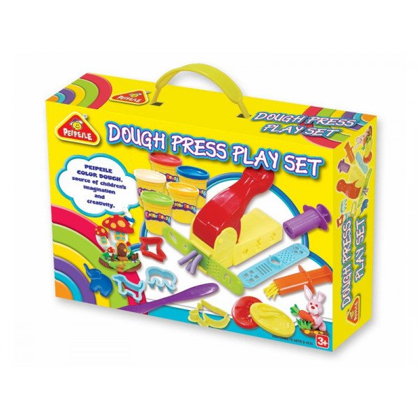 Gyurma kinyomó szett 5 tégely gyurmával 3898